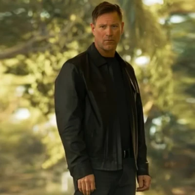 Aaron Eckhart Leather Jacket