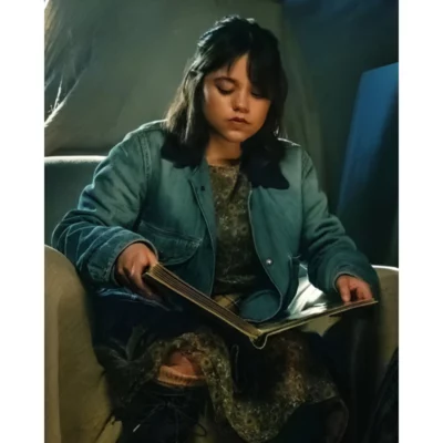 Beetlejuice Beetlejuice Jenna Ortega Denim Jacket