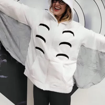 Flappy Boi White Hoodie