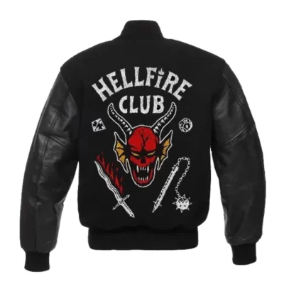 Stranger Things S04 Hellfire Club Varsity Jacket