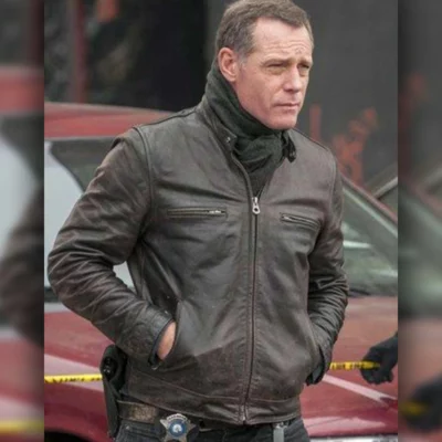 Jason Beghe Chicago Hank Voight P.D Jacket