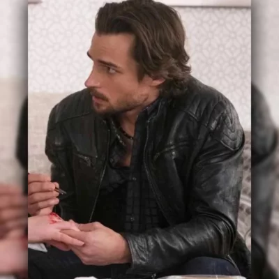 Jon-Michael Ecker Firefly Lane Black Jacket
