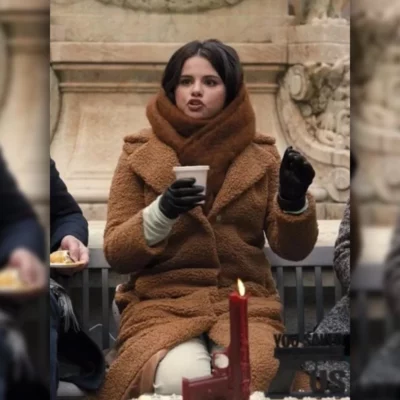 Mabel Mora Brown Faux Fur Coat