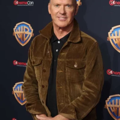 Michael Keaton Beetlejuice Beetlejuice Brown Jacket