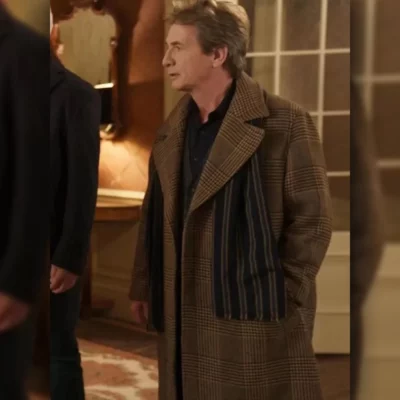 Oliver Putnam Martin Double Breasted Plaid Coat
