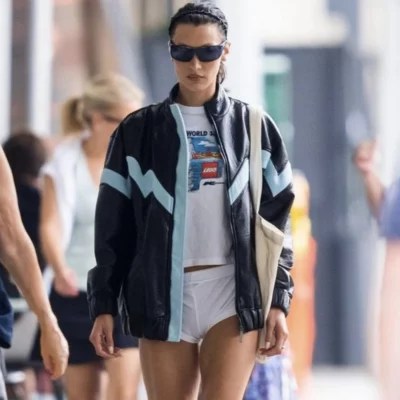 Opening Ceremony Bella Hadid Bonded Western Track Jacket