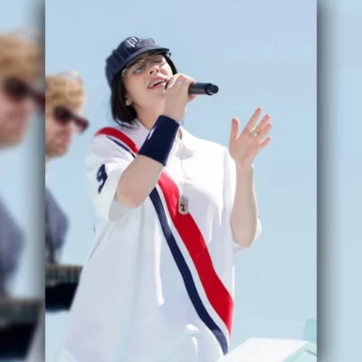 Paris Olympics Closing Ceremony Billie Eilish Shirt