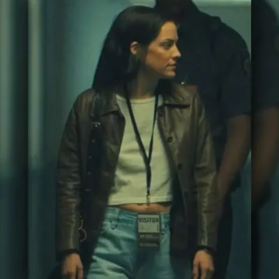Rebecca Godfrey Under The Bridge Brown Leather Jacket
