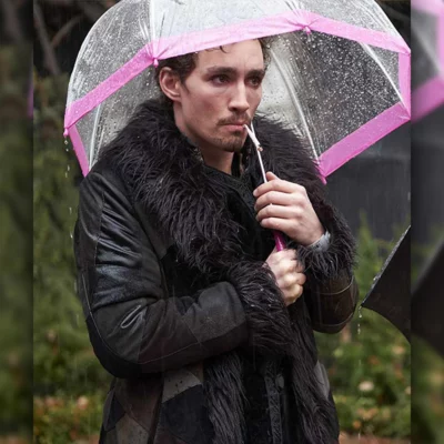 The Umbrella Academy Klaus Shearling Coat