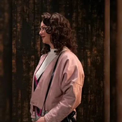 Tully Hart Firefly Lane Pink Leather Jacket