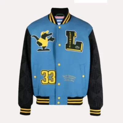 Novak Djokovic Lacoste Varsity Jacket