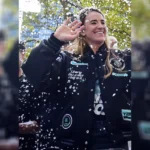 Parade Sabrina Ionescu Black Varsity Jacket