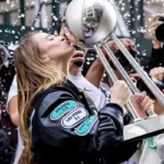 Parade WNBA Sabrina Ionescu Black Varsity Jacket