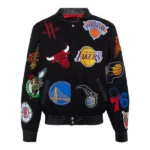 NBA Collage Patch Jacket