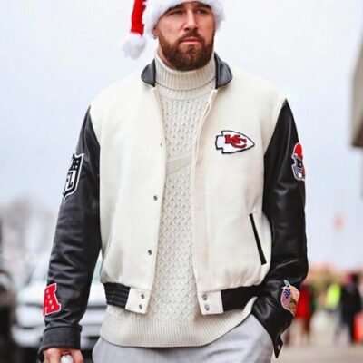 Travis Kelce Christmas Jacket