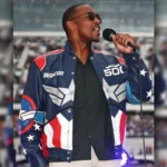 Anthony Mackie Daytona 500 Leather Jacket