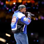 Halftime Show SuperBowl LIX Kendrick Lamar Gloria Leather Jacket