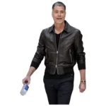 Rob Pelinka Lakers Game Leather Jacket