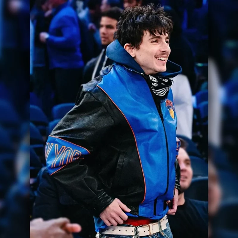 Timothee Chalamet Knicks Jacket