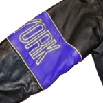 Timothee Chalamet New York Knicks Leather Jacket