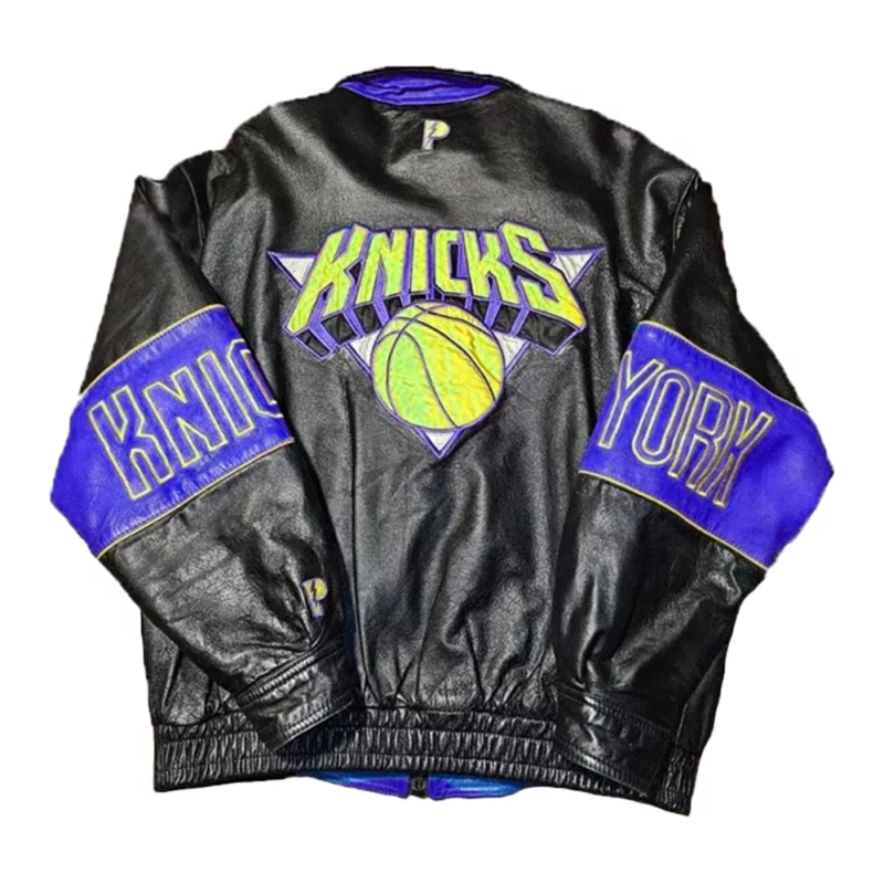 Timothee Chalamet New York Knicks Leather Jacket