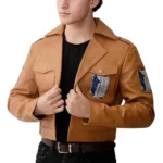 attack on titan jacket mens